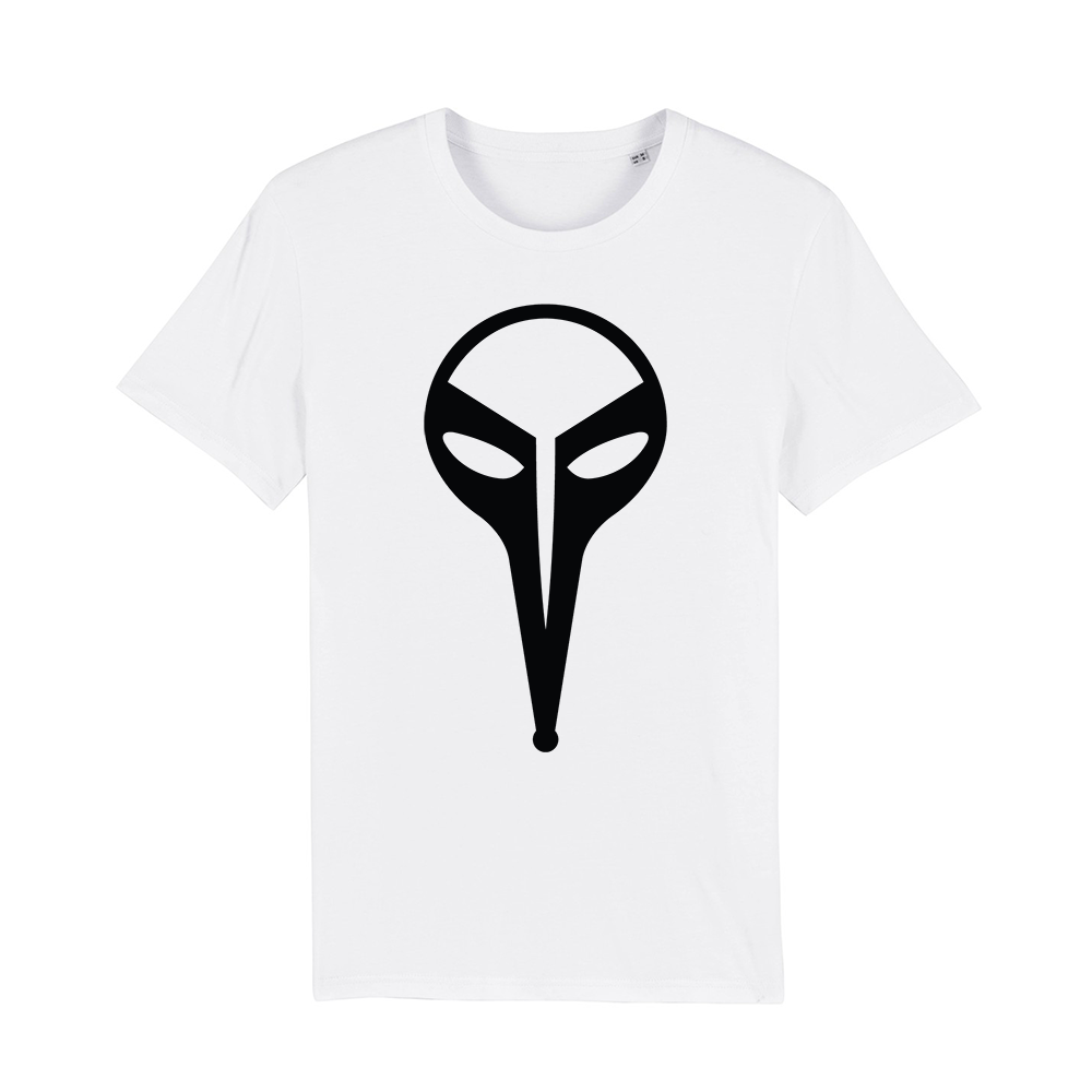 handel Ultieme Rouwen De Kraaien White & Black T-Shirt – Unisex – De Kraaien