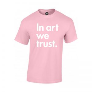 White T Shirt In Art We Trust Moco Museum