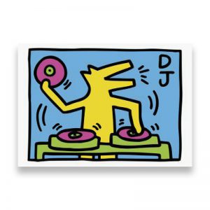 Keith Haring – Dog DJ – Moco Museum